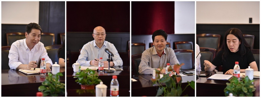 徐旭书记一行来附中调研